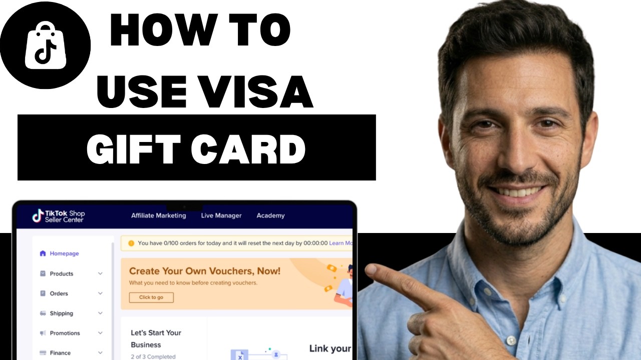 How to use Visa gift card on TikTok Shop (full guide 2026)