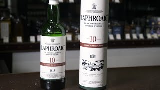 Laphroaig 10YO Sherry Oak, 48% - Whisky Wednesday.