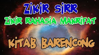 ZIKIR SIRR ZIKIR RAHASIA MAKRIFAT KITAB BARENCONG