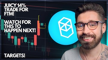 FANTOM PRICE PREDICTION 2021👑JUICY 14% TRADE FOR FTM! - HERE