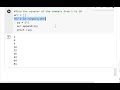 Python Fundamental Course - Write a program in python to print Squares and Factorial of a number