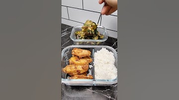 [ME Daily] P104: Cánh gà chiên giòn, cà tím xào thịt băm 🐤🍆 #cuong10yen #nauan #cooking #monngon