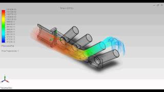 Intake Manifold - Plenum - CFD transient animation