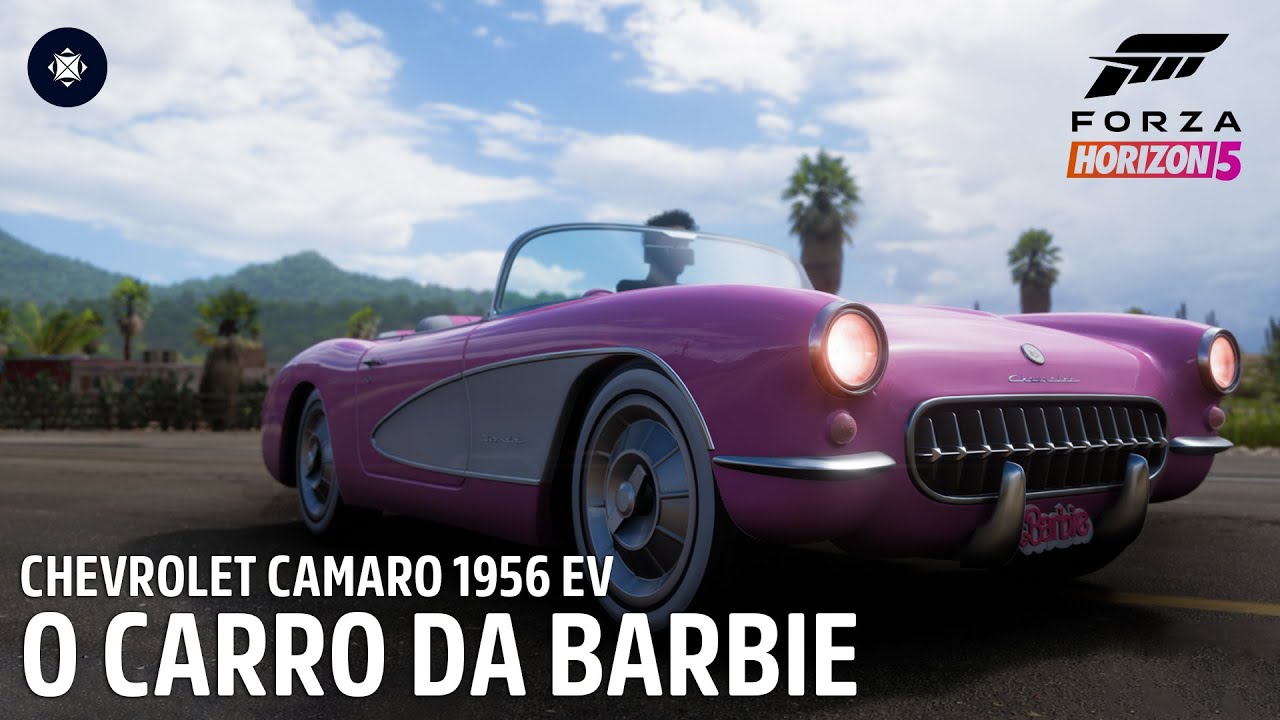 Forza Horizon 5 recebe dois carros grátis do filme Barbie