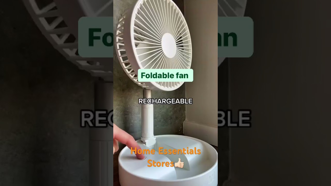 Telescopic Extendable Foldable Fan