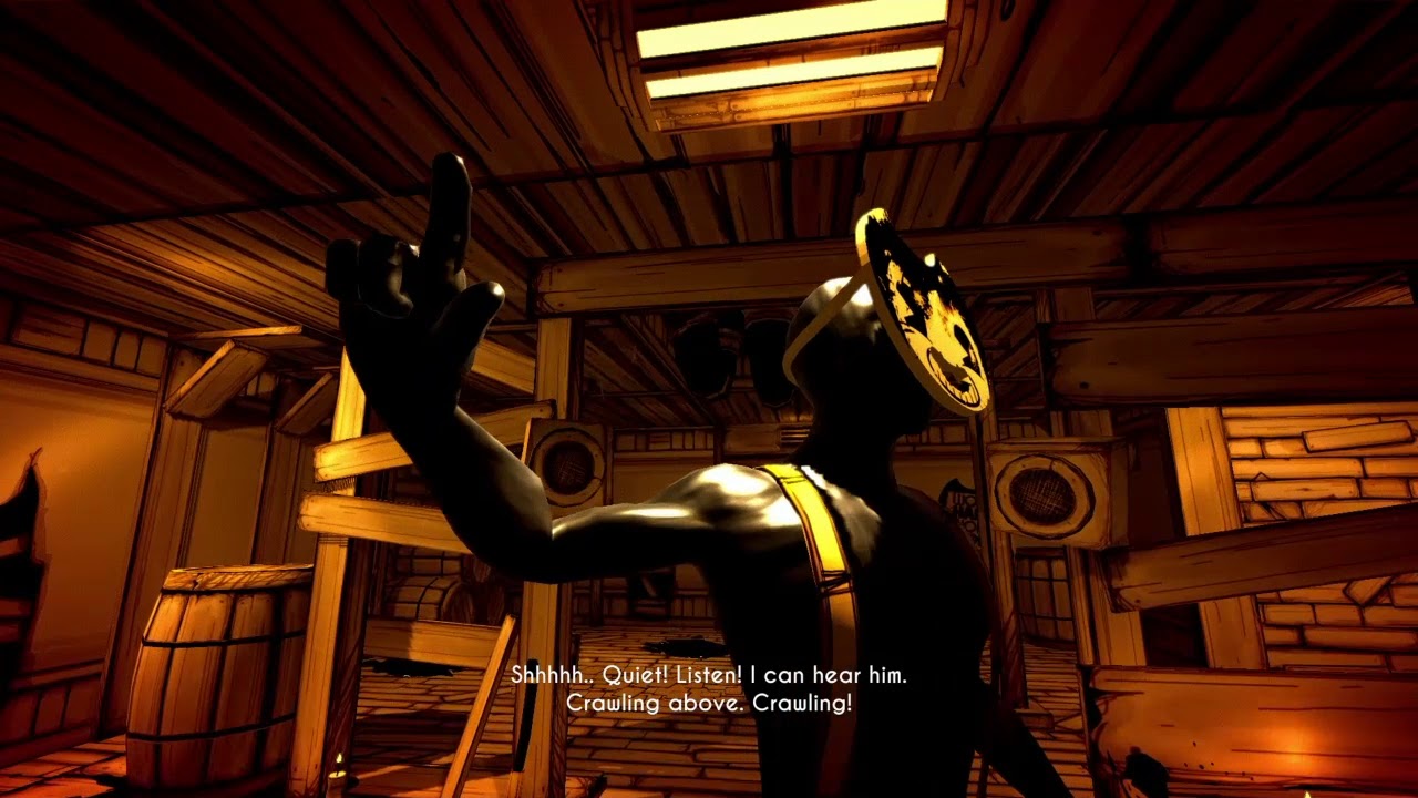 Bendy and the ink machine chapter 2 part 2 - YouTube