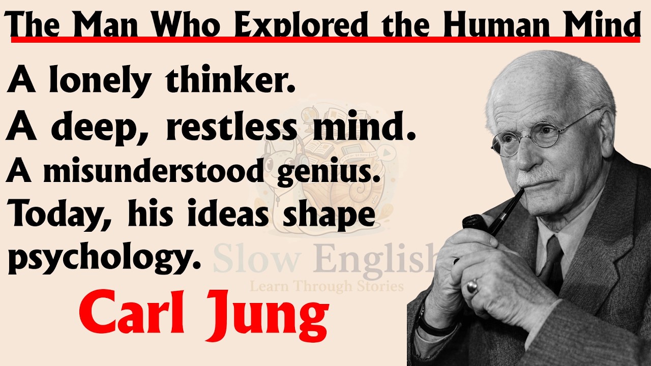 Learn English Through Story Level 2 || Graded Reader || The Story of Carl Jung