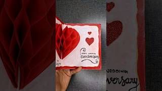 Diy Wedding Anniversary Card| Diy Wedding Anniversary Gift Ideas