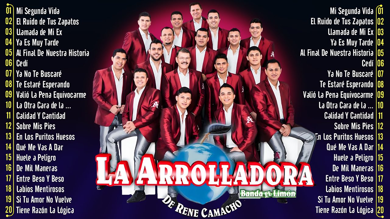 La Arrolladora Banda El Limon 2026 - Lo Mejor Canciones de La Arrolladora - Mix Banda Romanticas