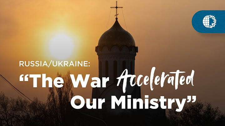 RUSSIE/UKRAINE : « La guerre a accéléré notre ministère »