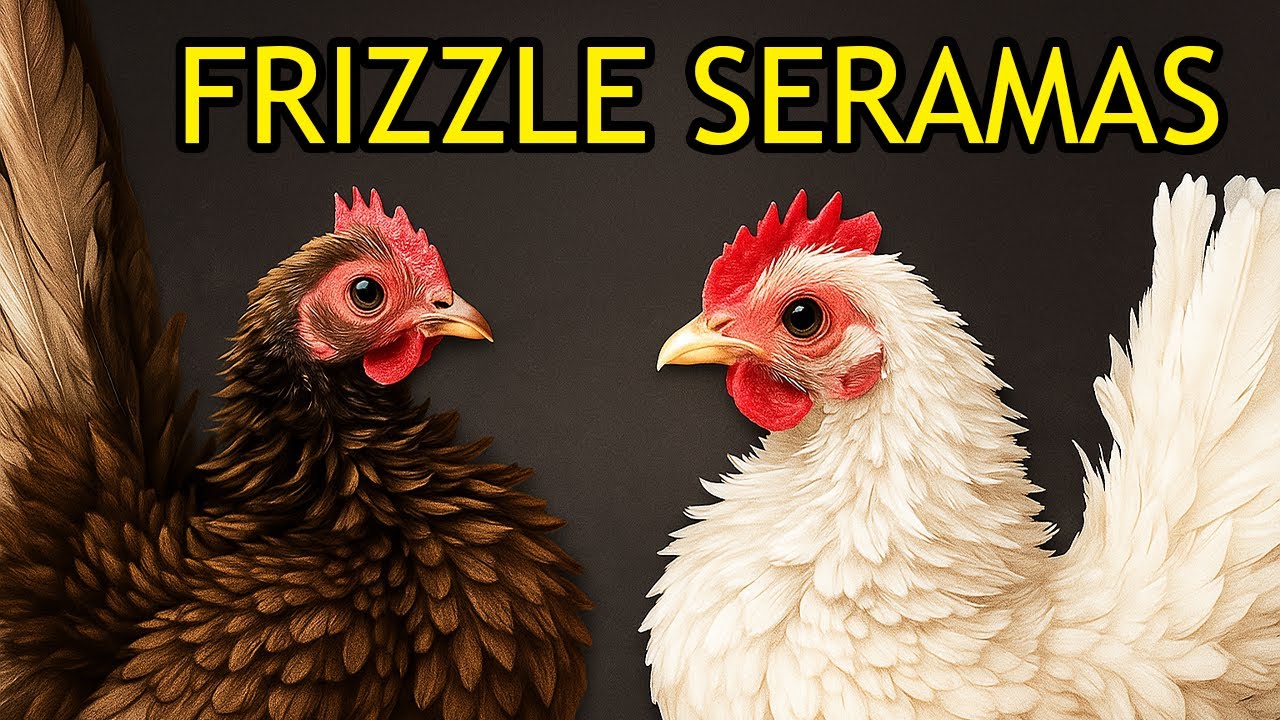 Frizzle Seramas Explained | My Chickens | My Seramas | Tiny Chickens
