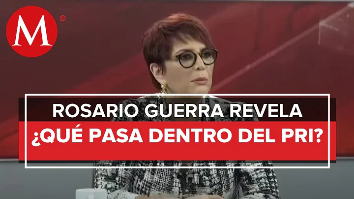 Unir el PRI fuerzas con Morena?: Rosario Guerra