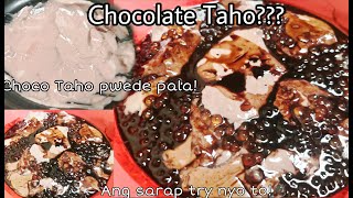 Chocolate Taho, pwedeng pang negosyo at masarap, Subukan nyo rin. #taho #chocolate #chocolatetaho