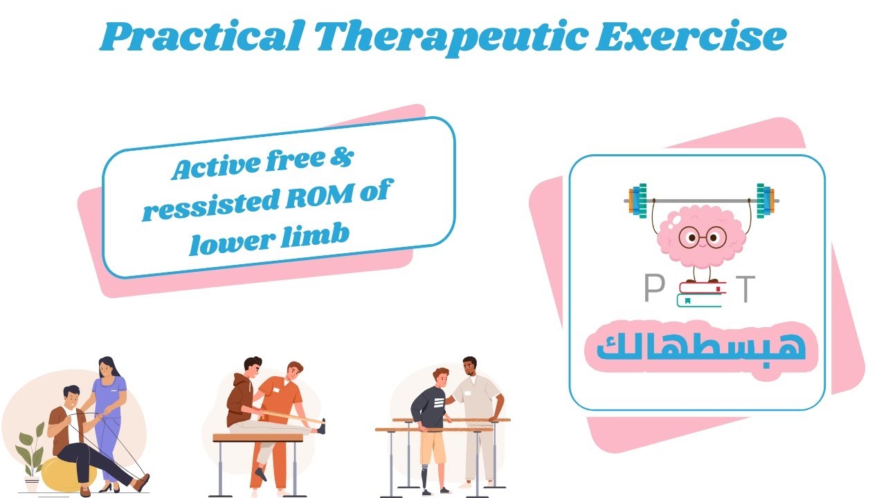 Active free & ressisted ROM of lower limb