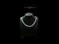 สร้อยคอเพชร Natural diamond 156 pcs 16.17 ct สี E-F ความสะอาด VVS ใบเซอร์ IGA