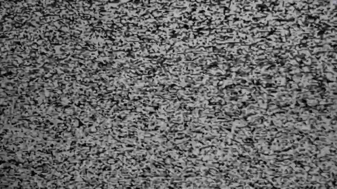 Real CRT TV Static Screen & Pure White Noise (1 Hour) | Deep Sleep & Focus