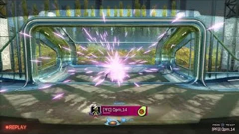 Rocket League Ceiling Shot Flip Reset Double Tap but its trash