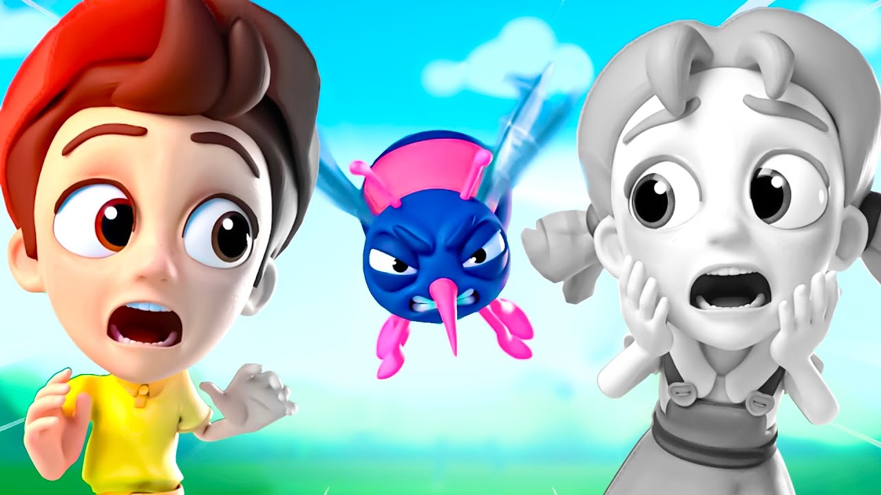 Baby Lost His Colors! 🦟 Mosquitoes Go Away! | Kids Songs by Nomad