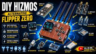 How to Build DIY Hizmos | Open-Source Flipper Zero Alternative | ESP32-S3 N16R8