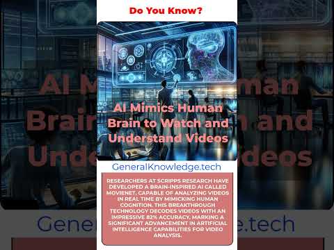 , AI Mimics Human Brain to Analyze and Interpret Video Content Effectively , AI Mimics Human Brain to Analyze and Interpret Video Content Effectively