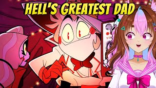 Hell's Greatest Dad | Hazbin Hotel | Reaction | Lucifer Alastor Duet Resimi