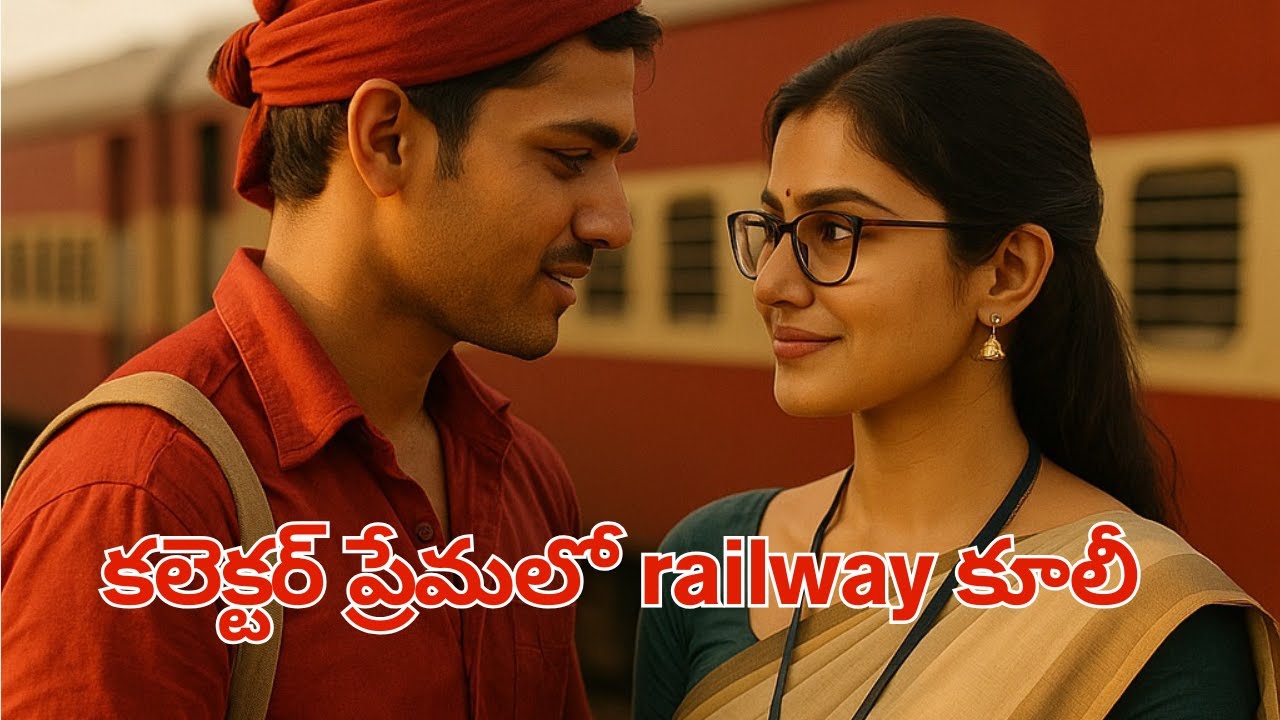 కలెక్టర్ ప్రేమలో railway కూలీ - ఇది నిజమా? #viral #trending #love #storytelling #story #youtube
