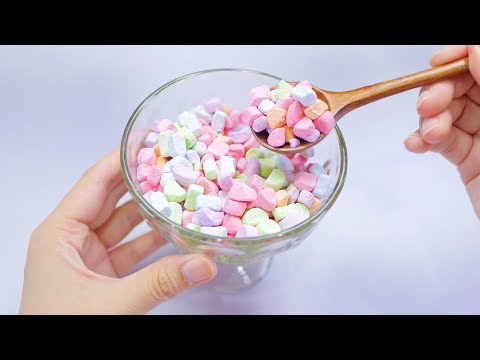 【ASMR】乾燥マシュマロ MALLOW POP (Dried Marshmallow) Eating Sounds No Talking【咀嚼音】