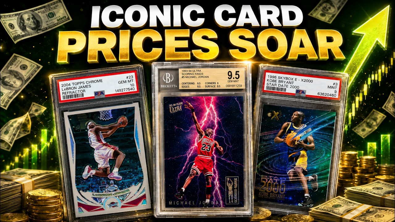 Jordan, Kobe, & Lebron Prices Just Keep Climbing. - YouTube