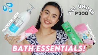 BATH ESSENTIALS (for glowing skin &amp; fast hair growth!!) | Crissa Merilo