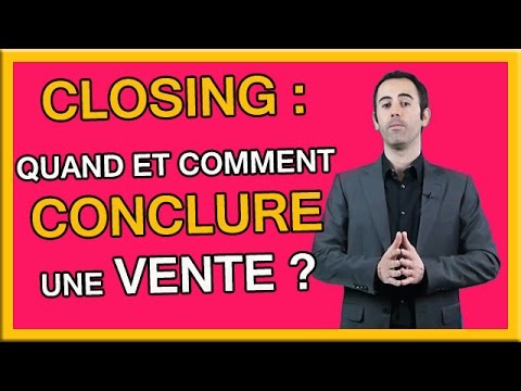 Comment Conclure Un Entretien De Vente