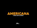 Justin Quiles, Rauw Alejandro - Americana (Letra / Lyrics)