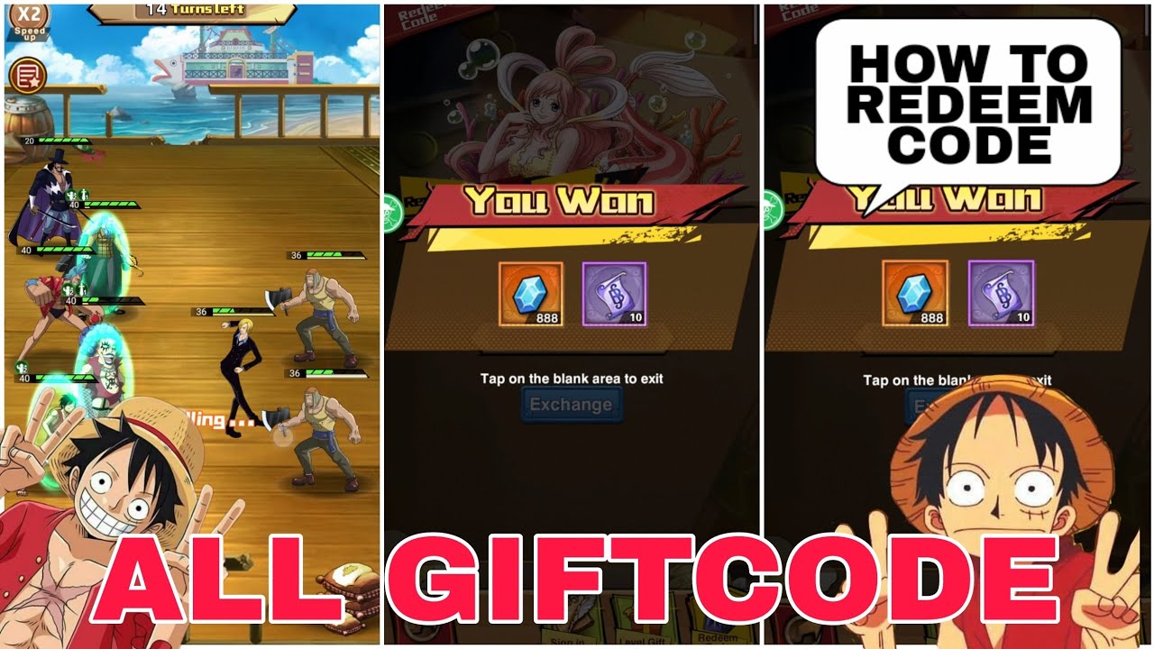 Pirate Duel/Yonko Legend All 5 Giftcode - How to Redeem Codes // Pirate  Duel Free Code - BiliBili