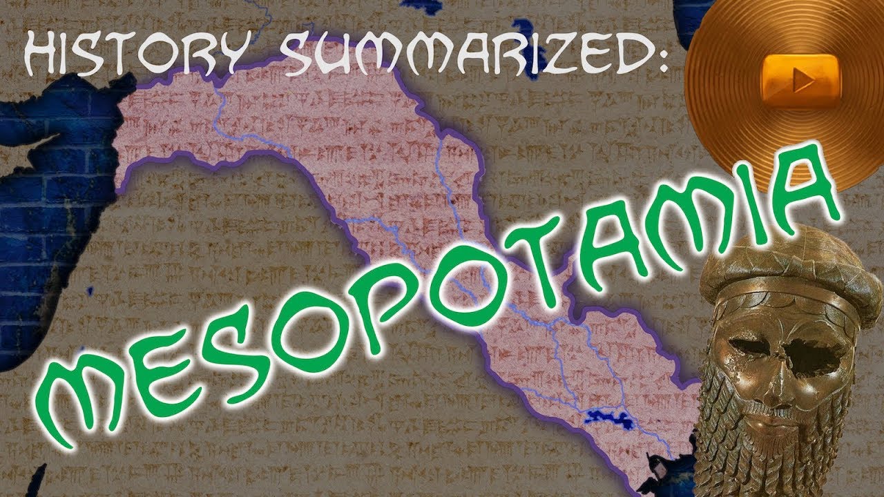 ⁣History Summarized: Mesopotamia — The Bronze Age