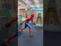 Spider-Man vs Gymnast😱 #spiderman