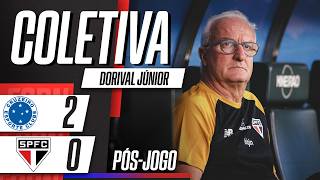 DORIVAL JÚNIOR FALA APÓS DERROTA CONTRA O CRUZEIRO NO BRASILEIRÃO | COLETIVA SÃO PAULO