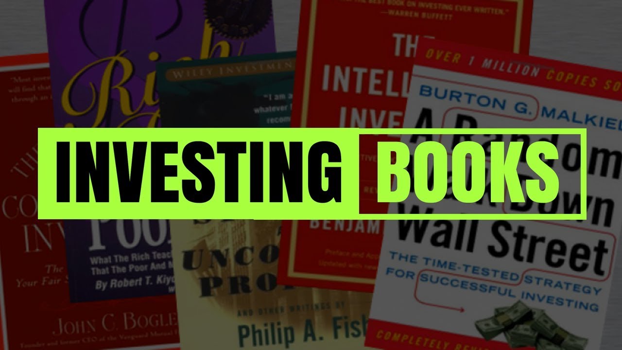 15 must read books on investing, stock markets, & trading