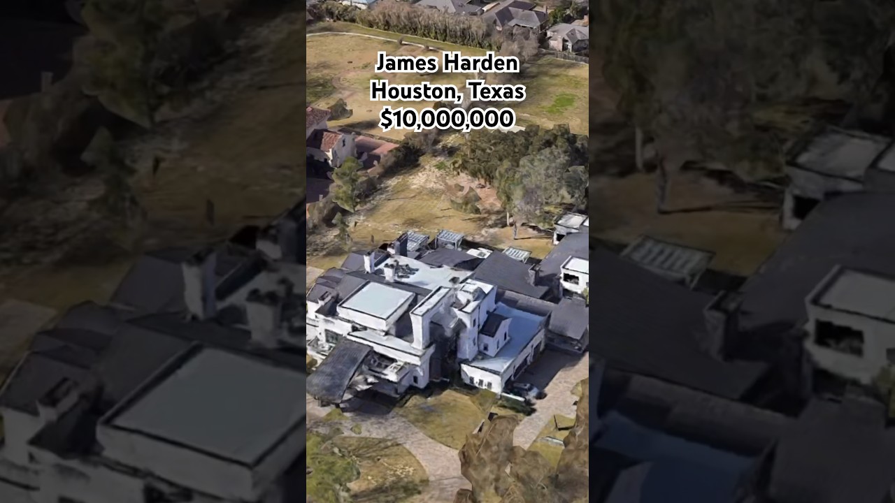 James Harden’s House In Houston Worth $10M 🏡 