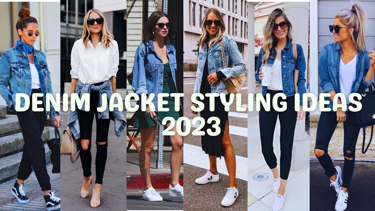 How To Style Jean Jackets: 12 Outfit Ideas To Copy | Spring outfits casual,  Stylish outfits, Casual outfits