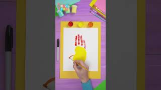 pintando Con Las Manos shorts short cancionesinfantiles   Toy Cantando