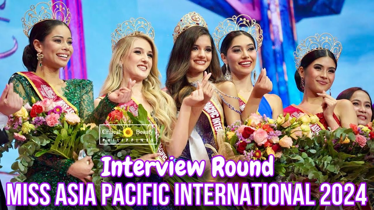 INTERVIEW | Miss Asia Pacific International 2024 Winners - YouTube