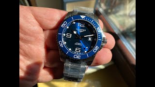 Longines Hydro Conquest 41 Automatic Blue Ceramic