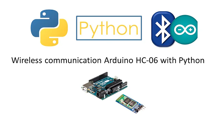 Control Arduino with HC-06 wireless from PC using Python