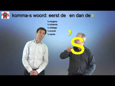 Staal categorie 14: komma-s-woord