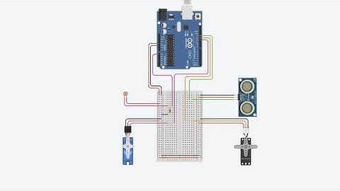Project 2: Development of Smart Apartment Window & Door System using LDR Sensor & Servo