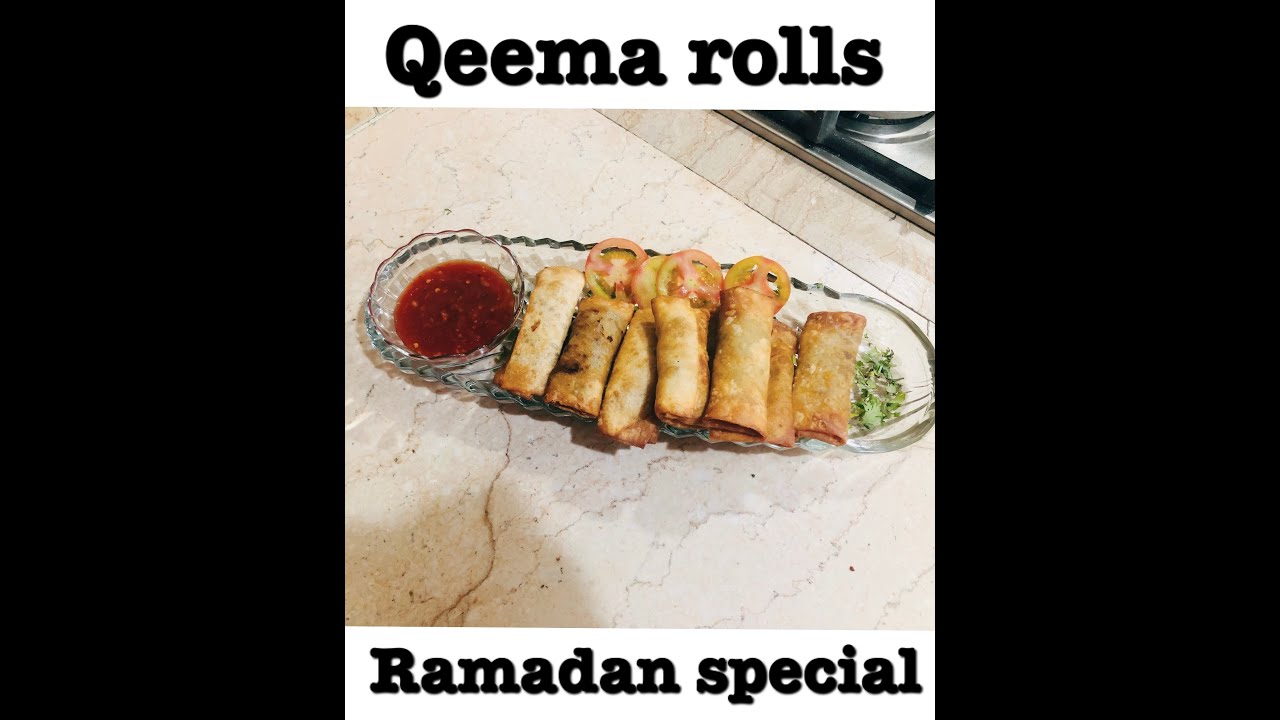 Qeema Rool Qeema roll|minced roll recipe by Umaima ijaz - YouTube