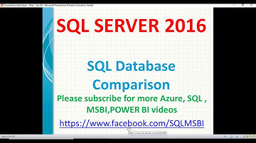 how to compare sql databases | sql db Comparison | compare two databases of sql | sync sql databases