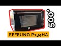 Unboxing forno pizza Effeuno p134ha 500 gradi e rodaggio biscotto