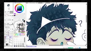 +{ Speedpaint - 01 - Ghost boy }+