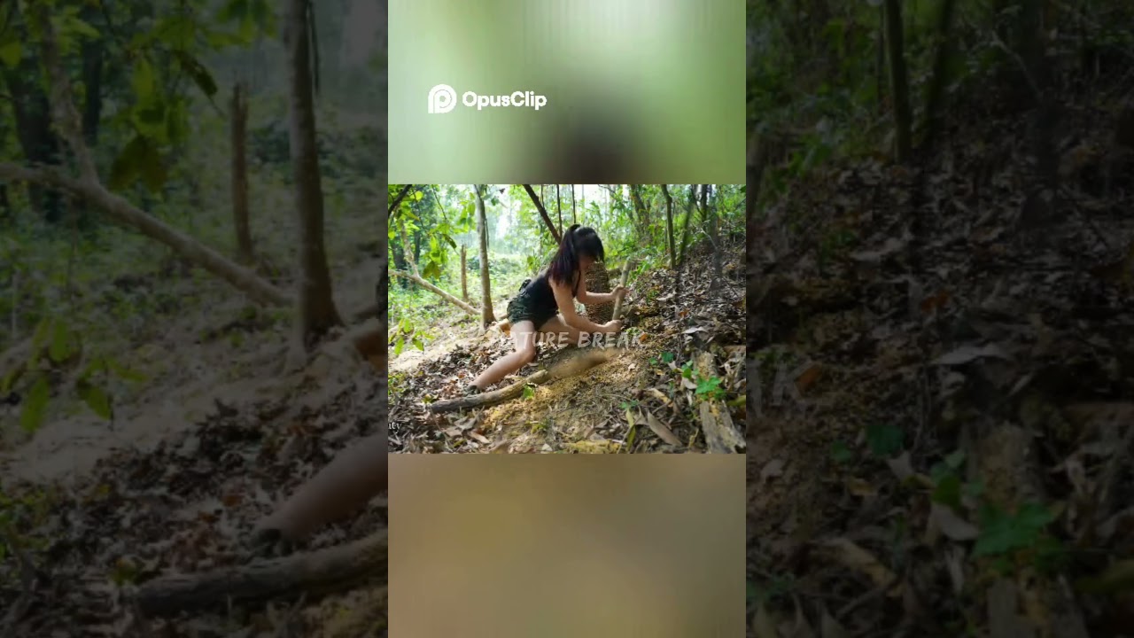 Forest Finds Crafting Wonders from Nature's Scraps!