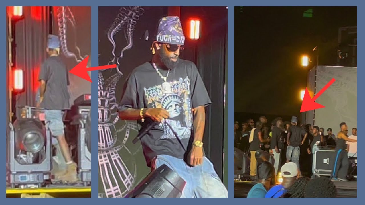 Oseikrom Sikani Storms ZaamaDisco Stage — Walks Off Angrily After Mic Gets Cut!